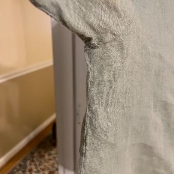 Cloth and Stone (read) Button Up Top with bleach stains - Picture 5 of 13